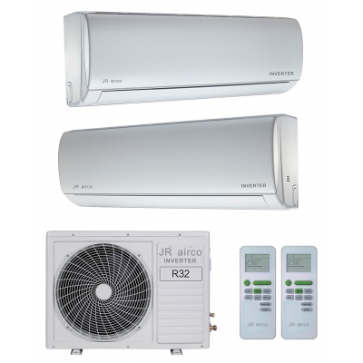 JR Airco Multisplit inverter airconditioning 2 x 12.000btu 2 x 3,5kw
